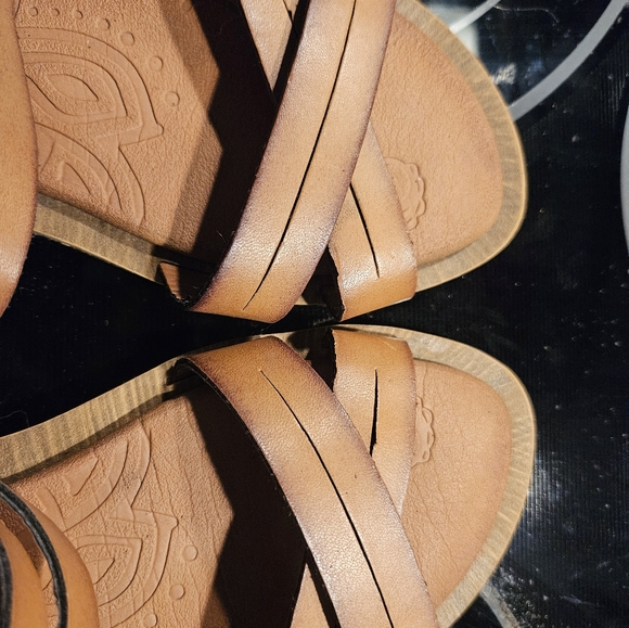 Clarks Women’s Billie Jazz Honey Padded Sandals - size 5.5 m - Picture 5 of 6